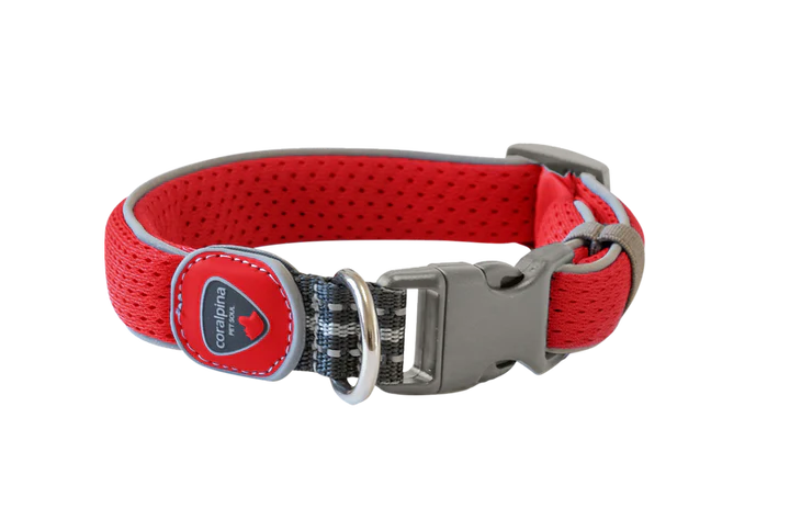 Coralpina Cinquetorri Dog Collar - Red