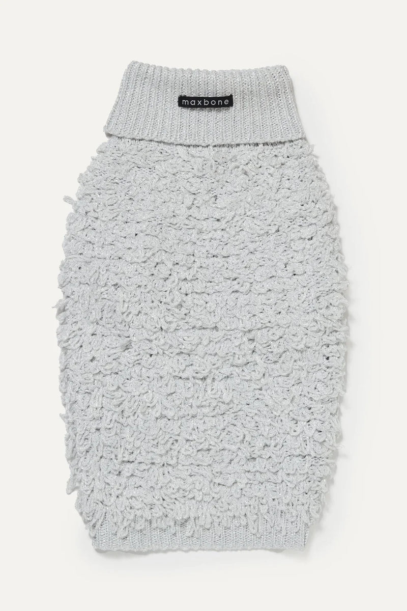 Maxbone Metallic Curly Knit Jumper